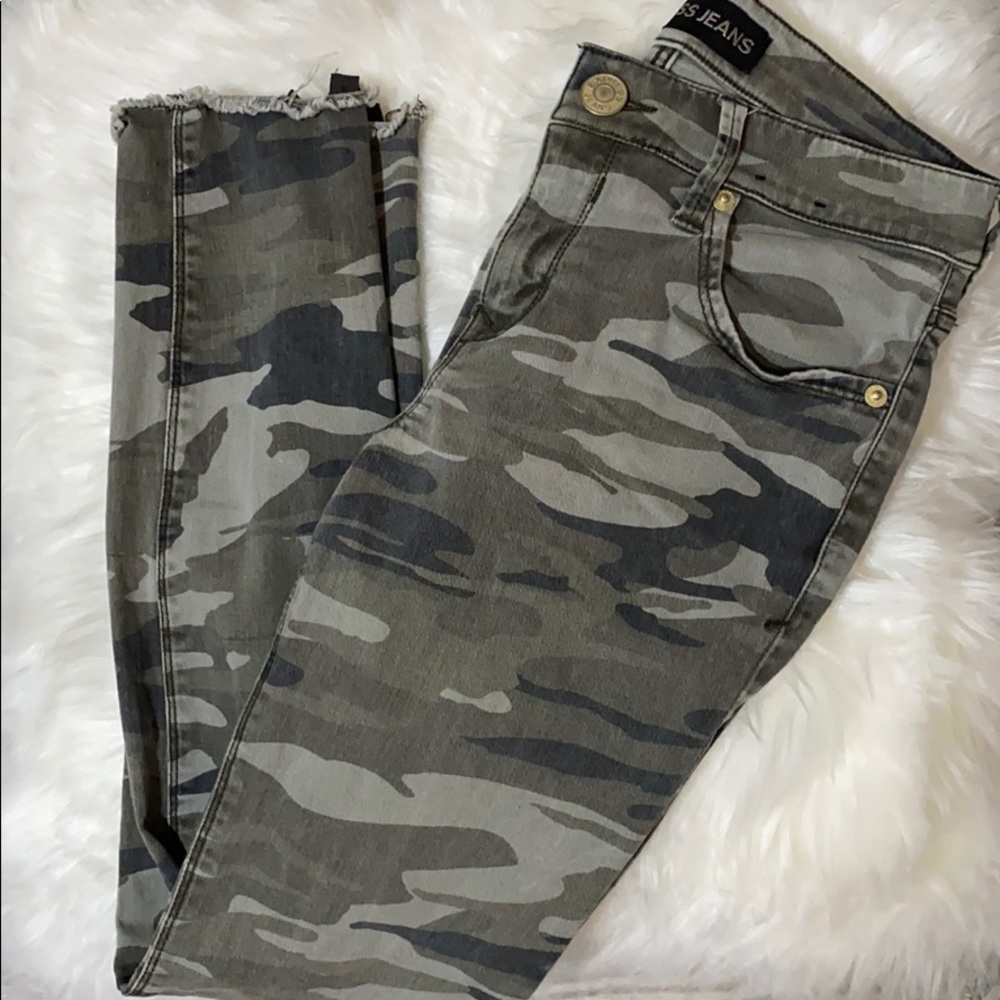Camo Skinny Express Jeans
